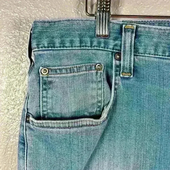 CARHARTT Classic Relaxed Fit Light Wash Distressed Jeans Work Denim Men 38 x 34 - Picture 5 of 12